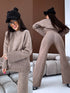 Adīts komplekts "SMOOTH LINES E5388" - CHOCO PRE-ORDER